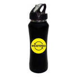 Termo Pitillo Soda Stereo Botilito Negro Alumin 650ml 