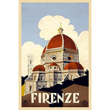 Imán De Los Años 30 Firenze Florencia Italia -  Duomo