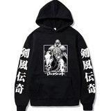 Buzo Para Niños Berserk Guts Hoddie Anime Japonés De Los 90