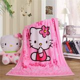 Yimu Blanket Cartoon Hello Kitty Printing Throw Blanket  sof