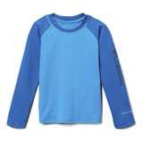 Polera M/l Columbia Sandy Shores Long Sl Azul Niño