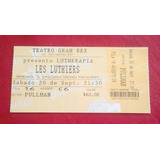 Les Luthiers Lutherapia - Entrada Espectaculo 2008 Gran Rex