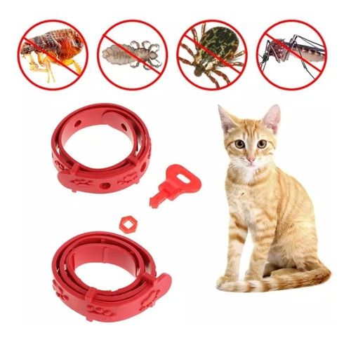 Coleira Pet Antipulga, Antiacaro Para Cães E Gatos 29cm