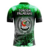 Camisa Camiseta De Time Palmeiras Torcida+nome Personalizada