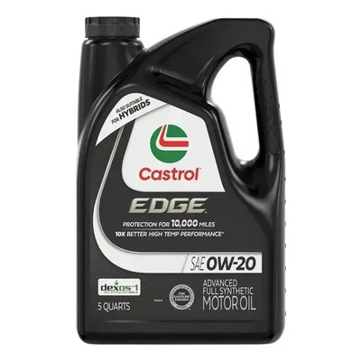 Aceite Sintetico Castrol Edge Titanium 0w-20 4.73 Litros | Envío gratis