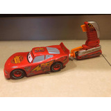 Auto Cars Rayo Mcqueen Con Lanzador Original - Disney