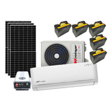 Kit Solar Aire Acondicionado Minisplit & Casa Uso Día Hr Sol