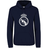 Sudadera Real Madrid Logo Para Niño Y Niña Unisex