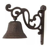 Campana Para Puerta Decorativa Vintage Home Collection Acero