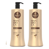  Kit Haskell Mandioca Shampoo 1 Litro + 1 Condicionador 1 Lt