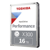 Disco Duro Interno Toshiba X300 16tb Performance & Gaming