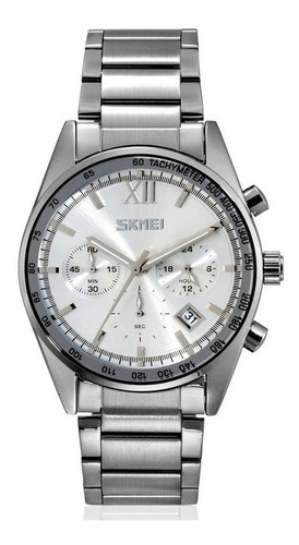 Reloj De Pulsera Skmei 9096 Wr 5atm Fecha Cronometro