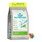 Top Nutrition Puppy/cachorro Large X15+3kg- E/todo El Pais