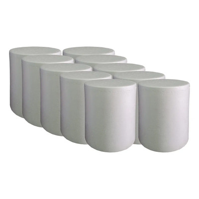 Hielera Cilíndrica Dalons 22x19cm Blanca Paquete 10 Unidades | Envío gratis