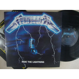 Lp Metallica - Ride The Lightning 180g Megadeth Sabbath Zepp