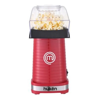 Palomera Eléctrica Masterchef Hukën 80g Aire Caliente Sin Aceite Rojo