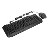 Teclado Y Ratón De Juego Cableado Y Configurado Mecánicament