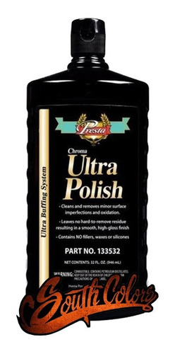 Ultra Polish X 1 Litro Paso 2 Pasta De Pulir Presta