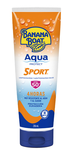 Protector Solar Banana Boat Aqua Protect Sport Spf50+ 236ml