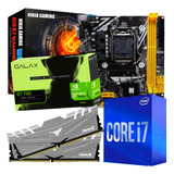 Kit Gamer Ddr4 - I7 9 Geração + H310 + Geforce 4gb + 16g Ram