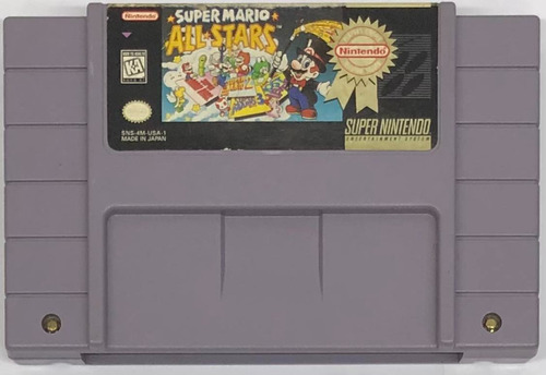 Super Mario All-stars Super Nintendo Snes 1993 B Rtrmx 