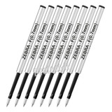 8 Repuestos Tinta Pluma Boligrafo Zebra F-301 Original 0.7mm