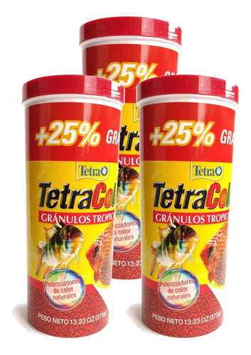 Combo Tetracolor X3 Tarros 375g - g a $46