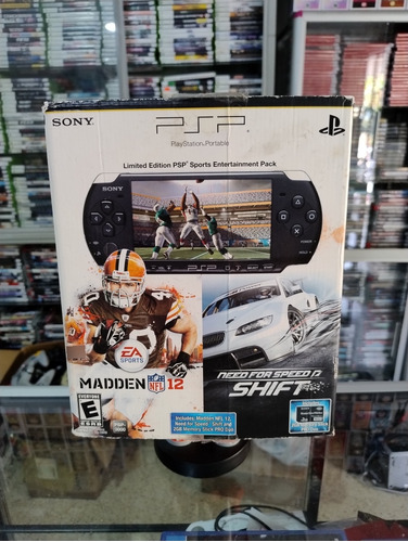 Consola Psp 3000 Edición Sport En Caja , Con Juegos 