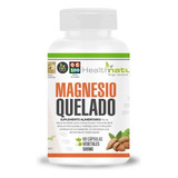 Magnesio Quelado 60 Unidades De 500mg  Healthnatural  