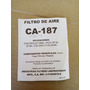 Filtro De Aire Ca-187 Chevrolet Pick-up 81/83 C30 71 Al 90 Chevrolet Pick-Up