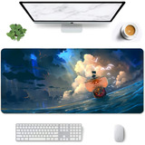 Mouse Pad Gamer Largo One Piece Barco Diseño Anime  40x90cm