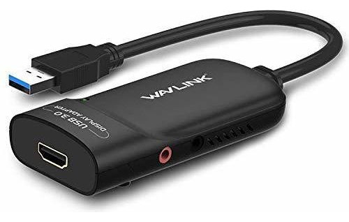 Wavlink Video Externo Usb 30 A Hdmi Adaptador De Graficos De