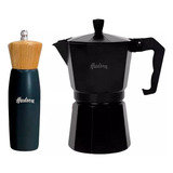 Set Molinillo 20cm Cafetera 9 Tazas Black Hudson Original