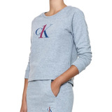 Casaco Calvin Klein Feminino Moletom Lougewear Moda Conforto