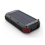 Cargador Solar Powerbank  Contra Agua 30.000 Mah Uso Rudo 