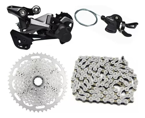 Transmisión Shimano Full Deore 10 Velocidades 1x10