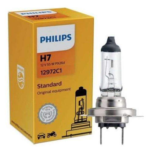 Lampara Halogena Estandar 12v H7 55w Philips