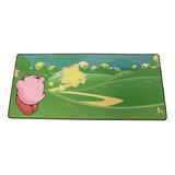 Mousepad Xl 90cm X 40cm X 3mm Cosido Personaje Kirby