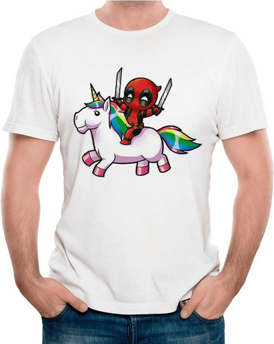 Playera Dibujo Deadpool #1175