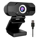 Cámara Web Pro Web Cam Hd 1080p Con Micrófono Usb Videollama