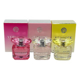 Versace De 3 Piezas Miniaturas Fraga - mL a $271127