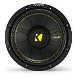 Subwoofer Kicker 44cwcs104 10 Pulgadas 500w Máx 250w Rms Svc Color Negro