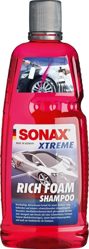 Champu Xtreme Rich Foam Sonax Shampu Alta Espuma Activa 1 Lt