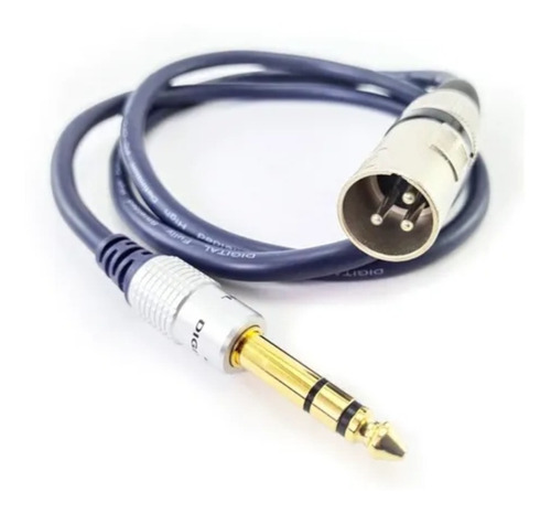 Cable  Xlr Canon Macho A Jack 6.3 Stereo 10 Metros