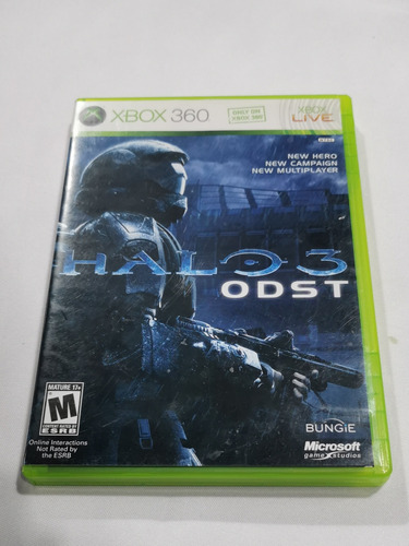 Halo 3 Odst Xbox 360 Con Disco De Mapas  