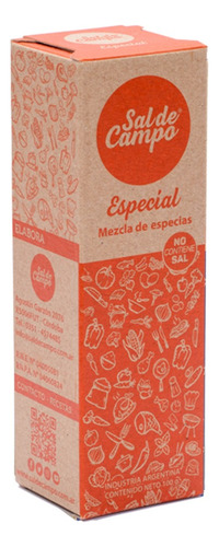 Especial Mezcla De Especias 250 G Sin Tacc - Sal De Campo 