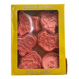 Set Cortadores Moldes Galletas Pokemon