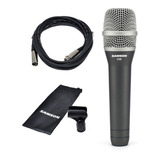Microfono Condenser Samson C05 Cl Cable Y Clip Mic Incluido