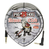 Cabo Pig Hog Armor Clad Para Instrumento 6 Metros, Plug L