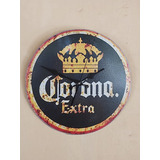 Reloj De Chapa Vintage Retro Pared - Corona 30cm Diam